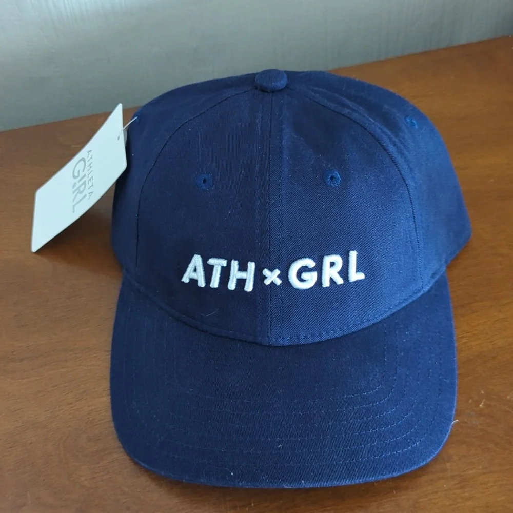 NWT Athleta ATH GRL Hat Blue Baseball Cap